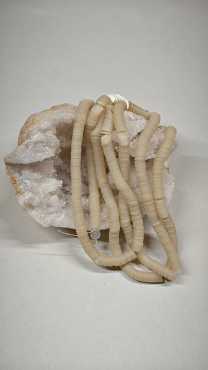 6mm cream perlaine sequins, Norman Hartnell archive