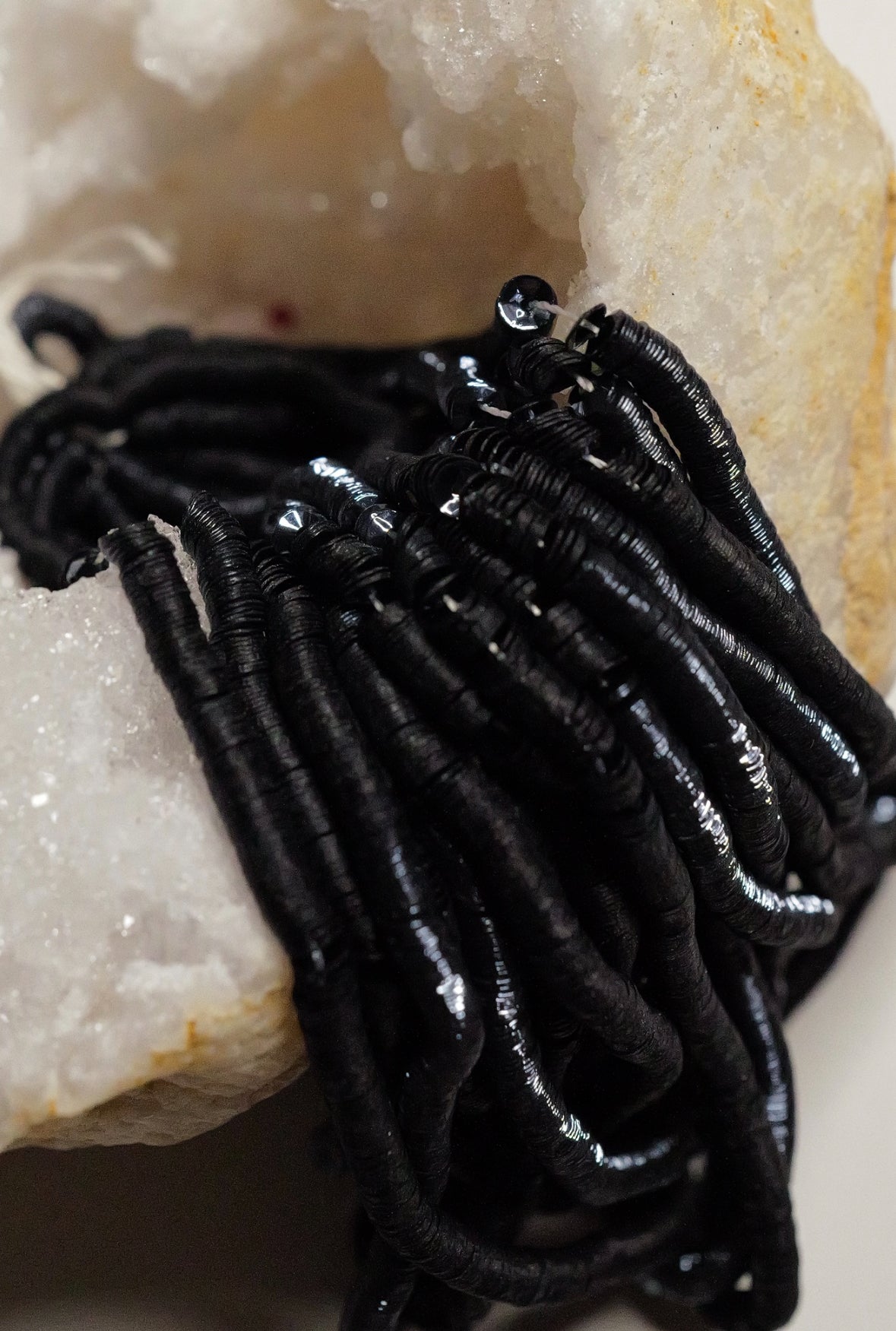 Glossy Porcelain Black French Cuvettes 3/4/5mm