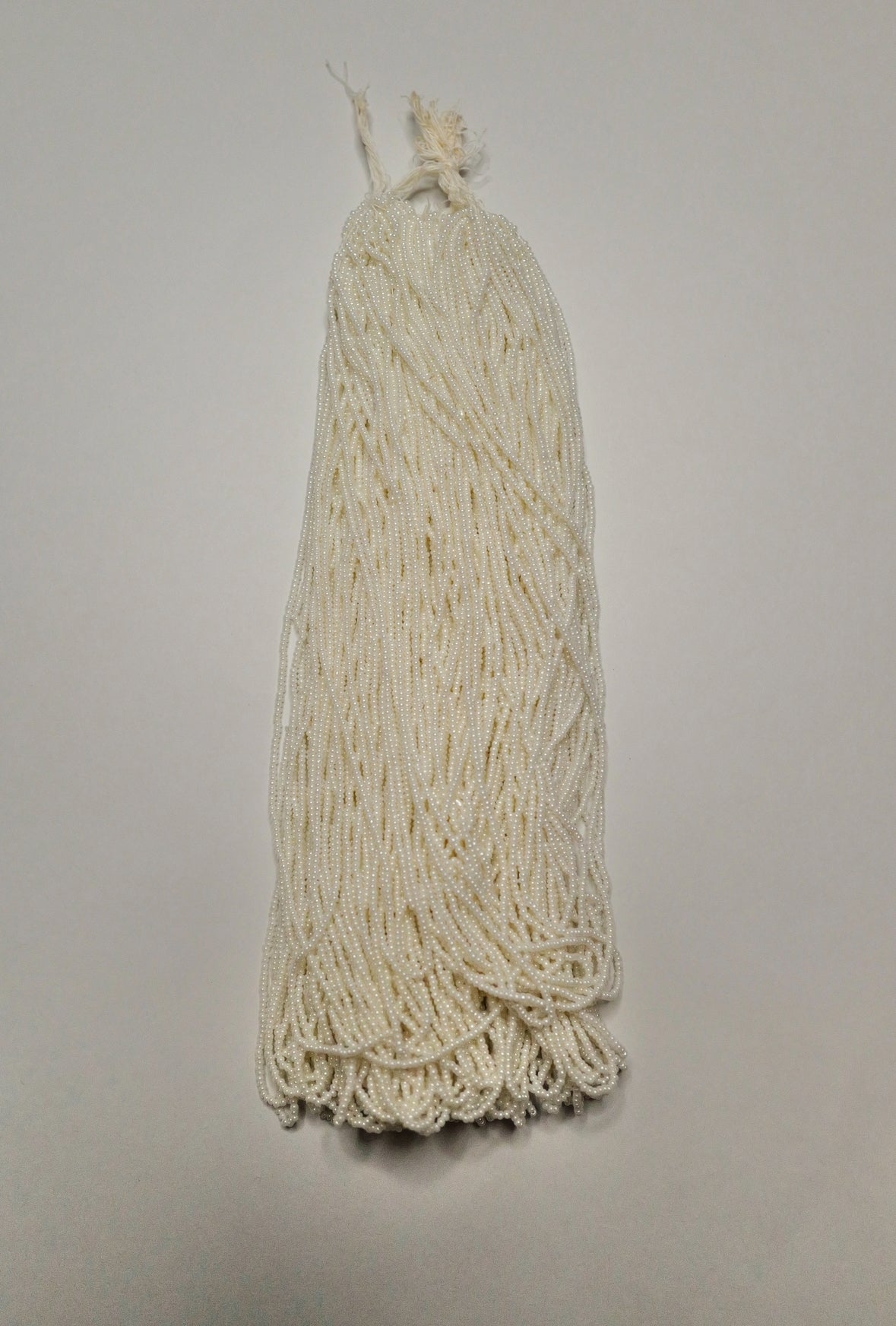 Pearly White Vintage Beads 2mm
