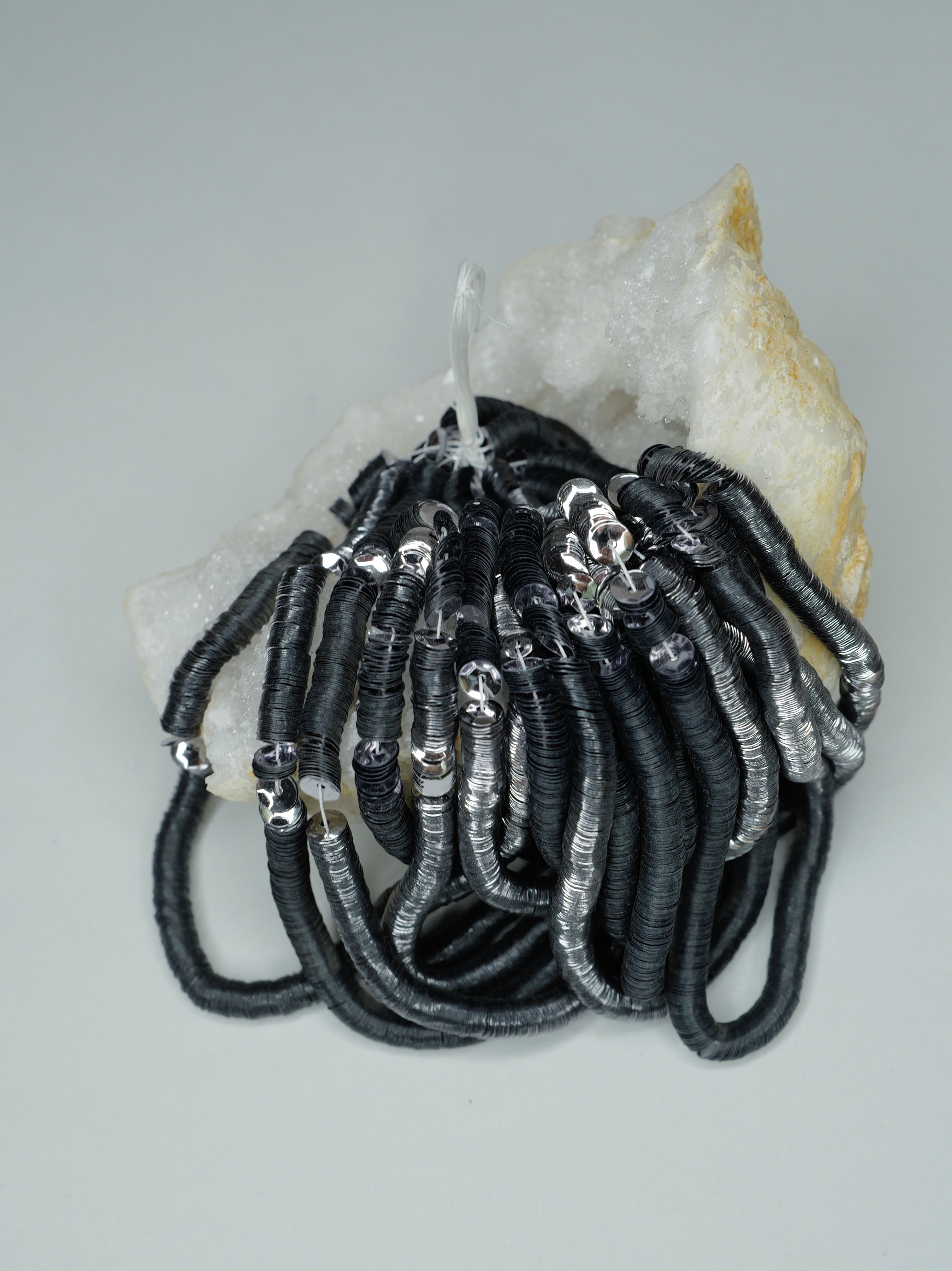 5mm Metallic Dark Silver French Cuvettes