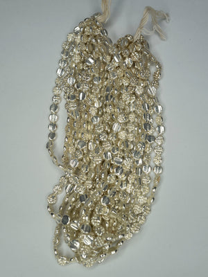 Antique Round Hollow-Blown Glass Beads
