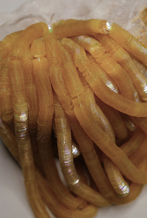 Iridescent Honey French Cuvettes 6mm