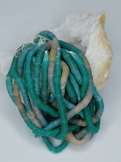 5mm Dual Colour Green Iris Cuvettes - Norman Hartnell Archive