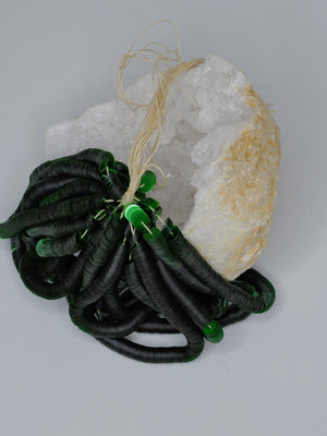 6mm Clear Green Sequins - Norman Hartnell Archive