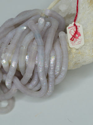 5mm Opal Lilac Iris Cuvettes - Norman Hartnell Archive