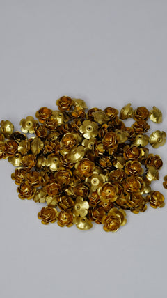Metallic Flower 1cm