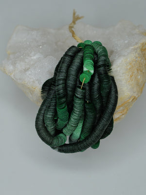 6mm Green Sequins - Norman Hartnell Archive