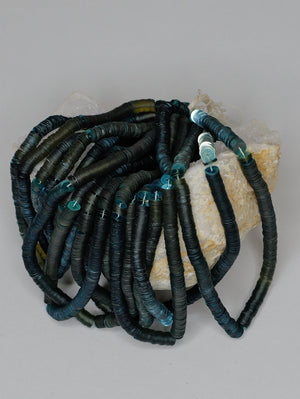 5mm Aqua Metallic Sequins - Norman Hartnell Archive