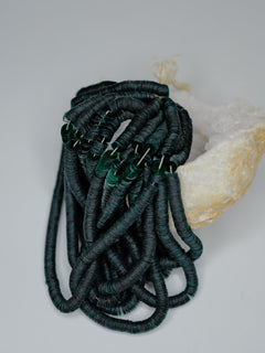6mm Emerald Green Sequins - Norman Hartnell Archive