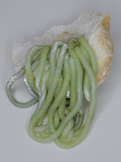 5mm Mint Green Iris Cuvettes - Norman Hartnell Archive