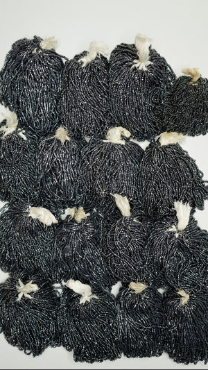 Black Caviar Beads - Norman Hartnell Archive