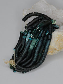 6mm Aqua Metallic Sequins - Norman Hartnell Archive