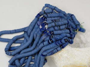 5mm Denim Blue Sequins - Norman Hartnell Archive