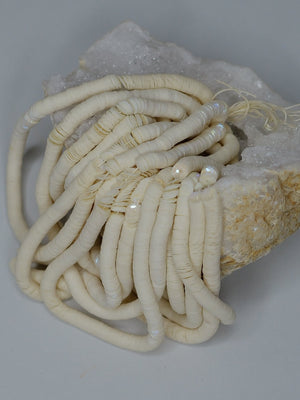 5mm Ivory Iris Cuvettes - Norman Hartnell Archive
