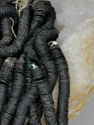 5mm Dark Pine Green Metallic Cuvettes - Norman Hartnell Archive