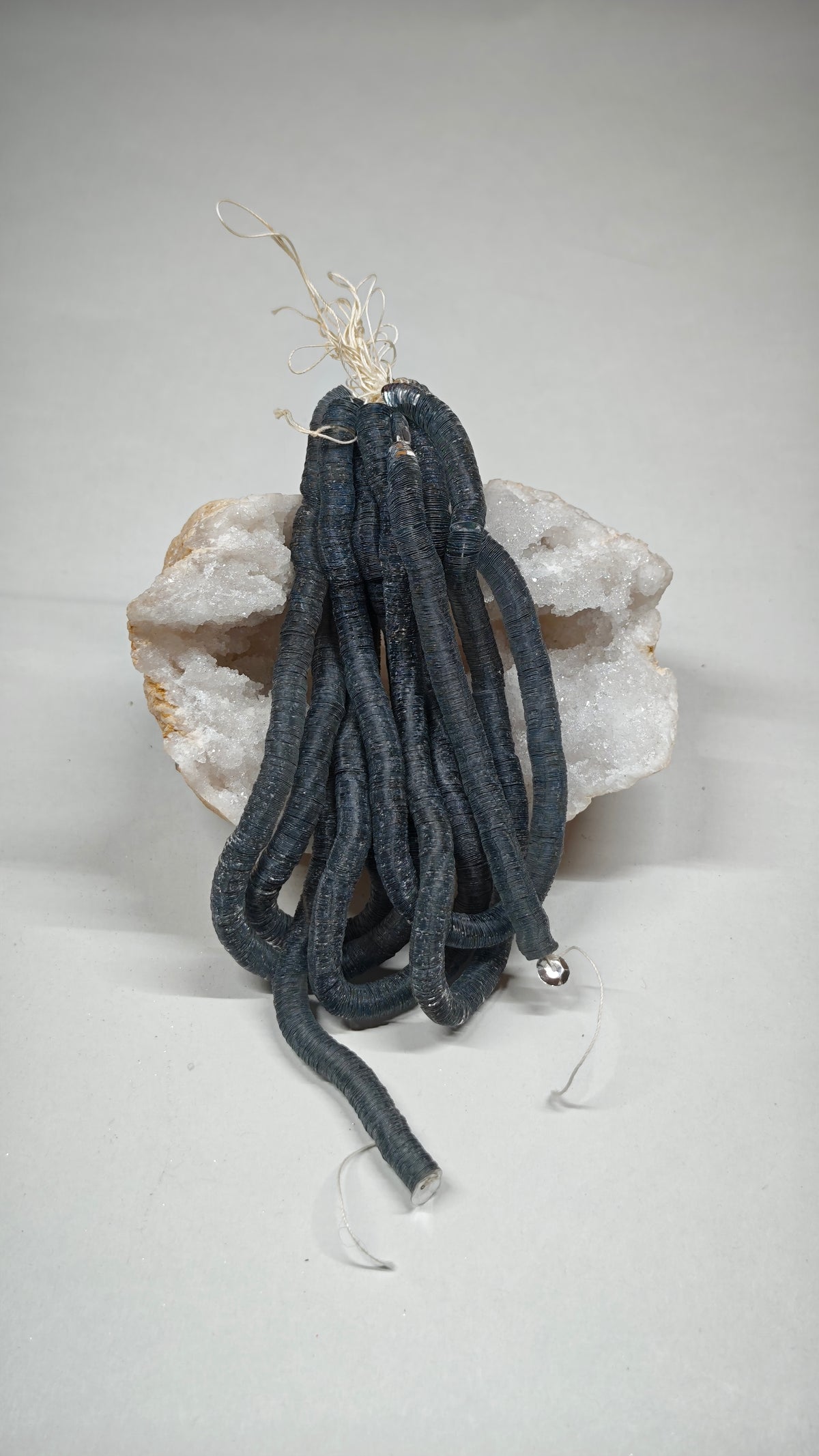 6mm smoky silver metallic cuvettes, Norman Hartnell archive