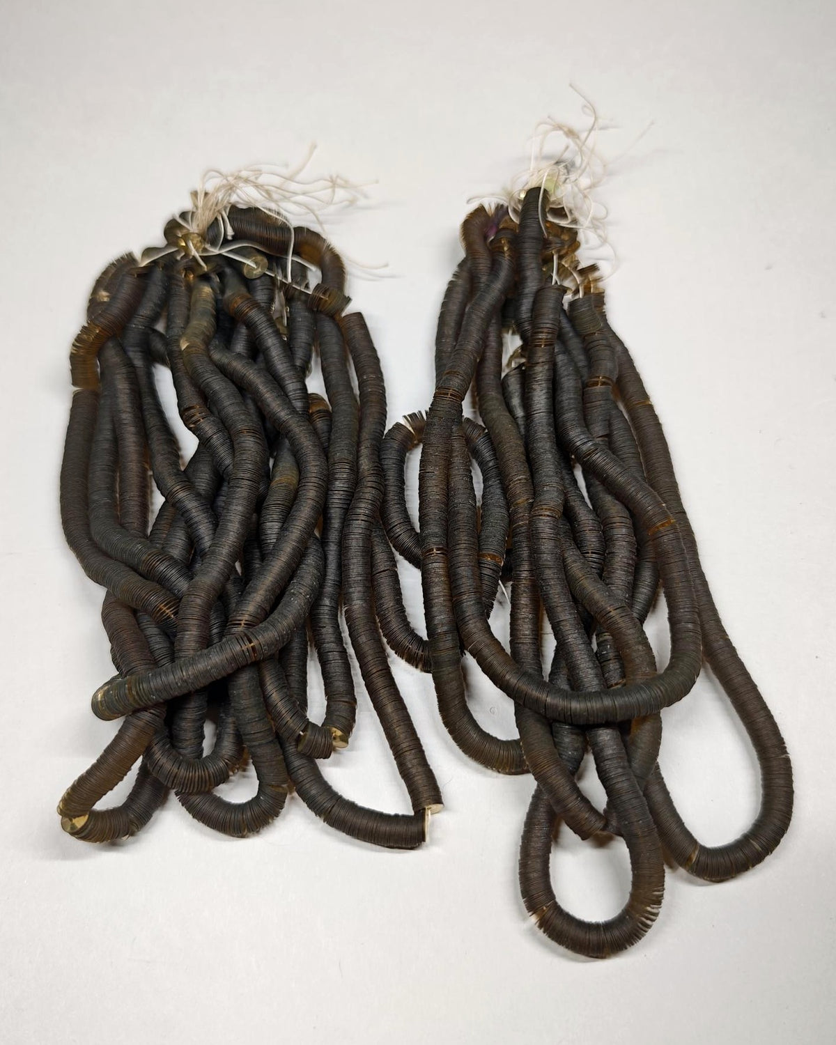 6mm dark antique gold vintage sequins, Norman Hartnell archive