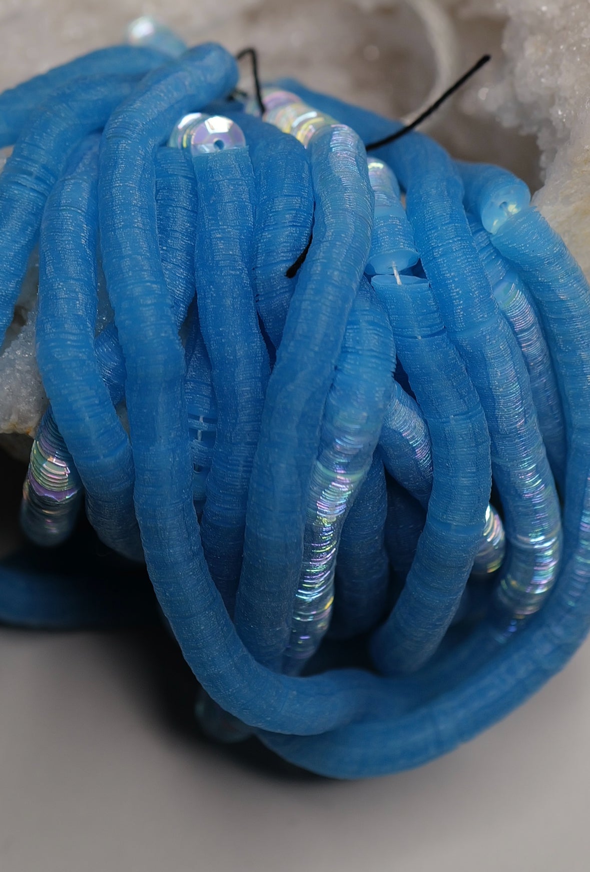 Iridescent Sky Blue Cuvettes 5mm