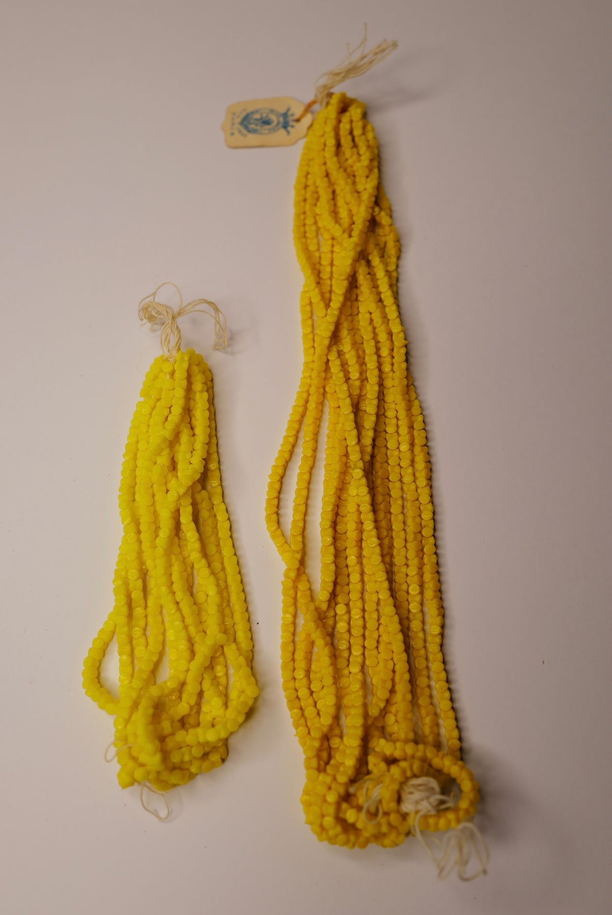 Yellow Antique Beads