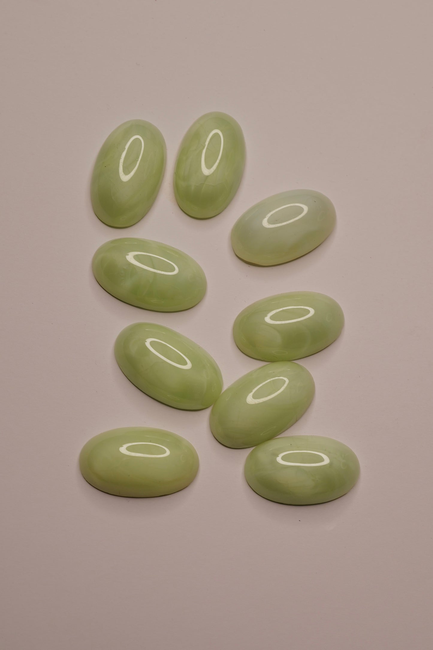 Light Green Vintage Cabochons