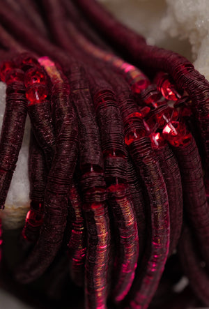 Metallic Red French Cuvettes 4mm