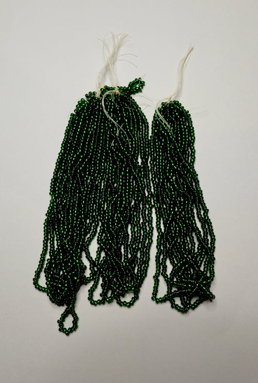 Large Green Vintage Beads