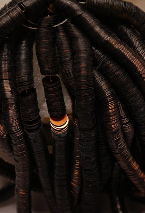 Dark Metallic Brown Sequins 5mm