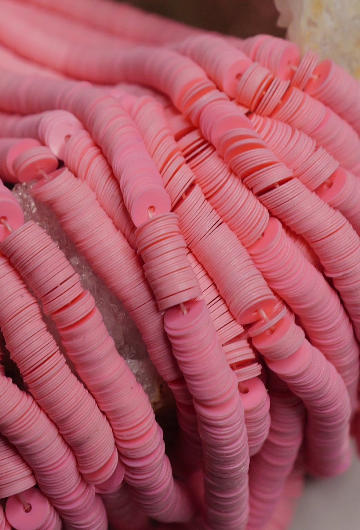 Porcelain Pink French Sequins 4mm