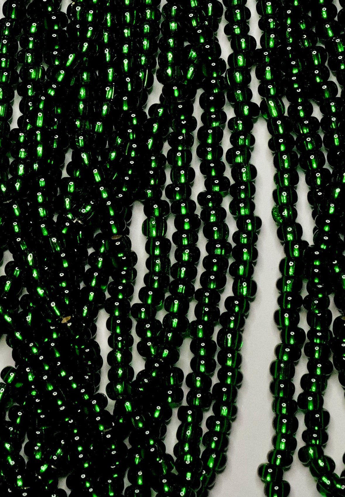 Large Green Vintage Beads