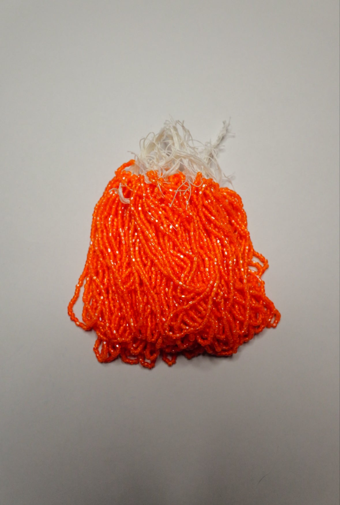 Bright Orange Vintage Beads