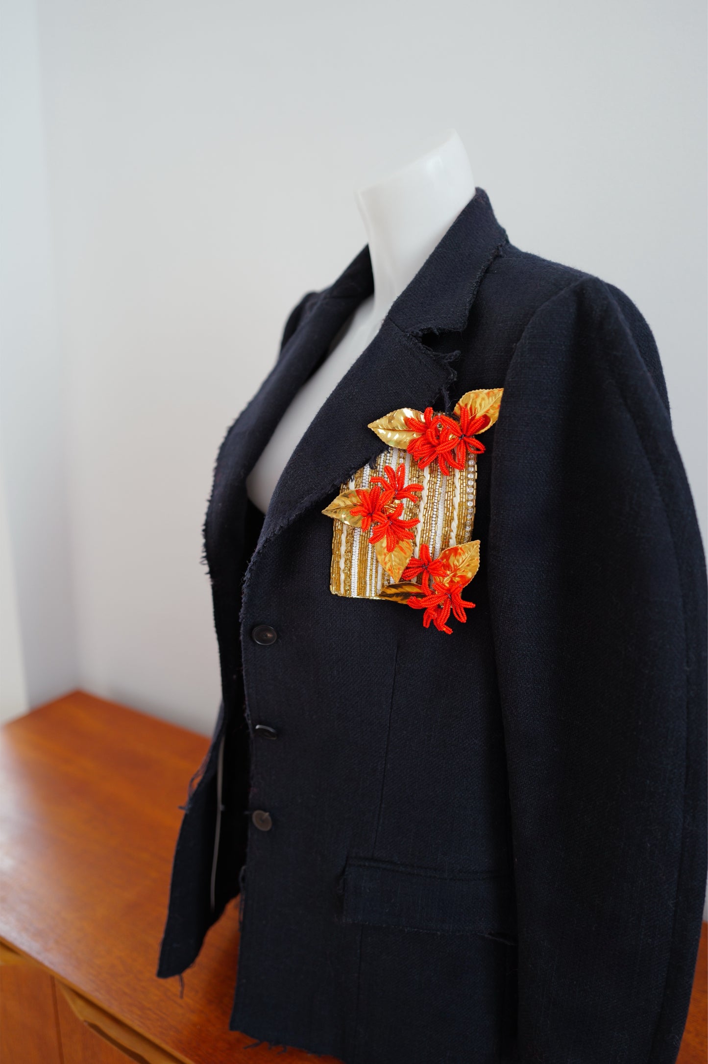 Floral Hand-Embroidery