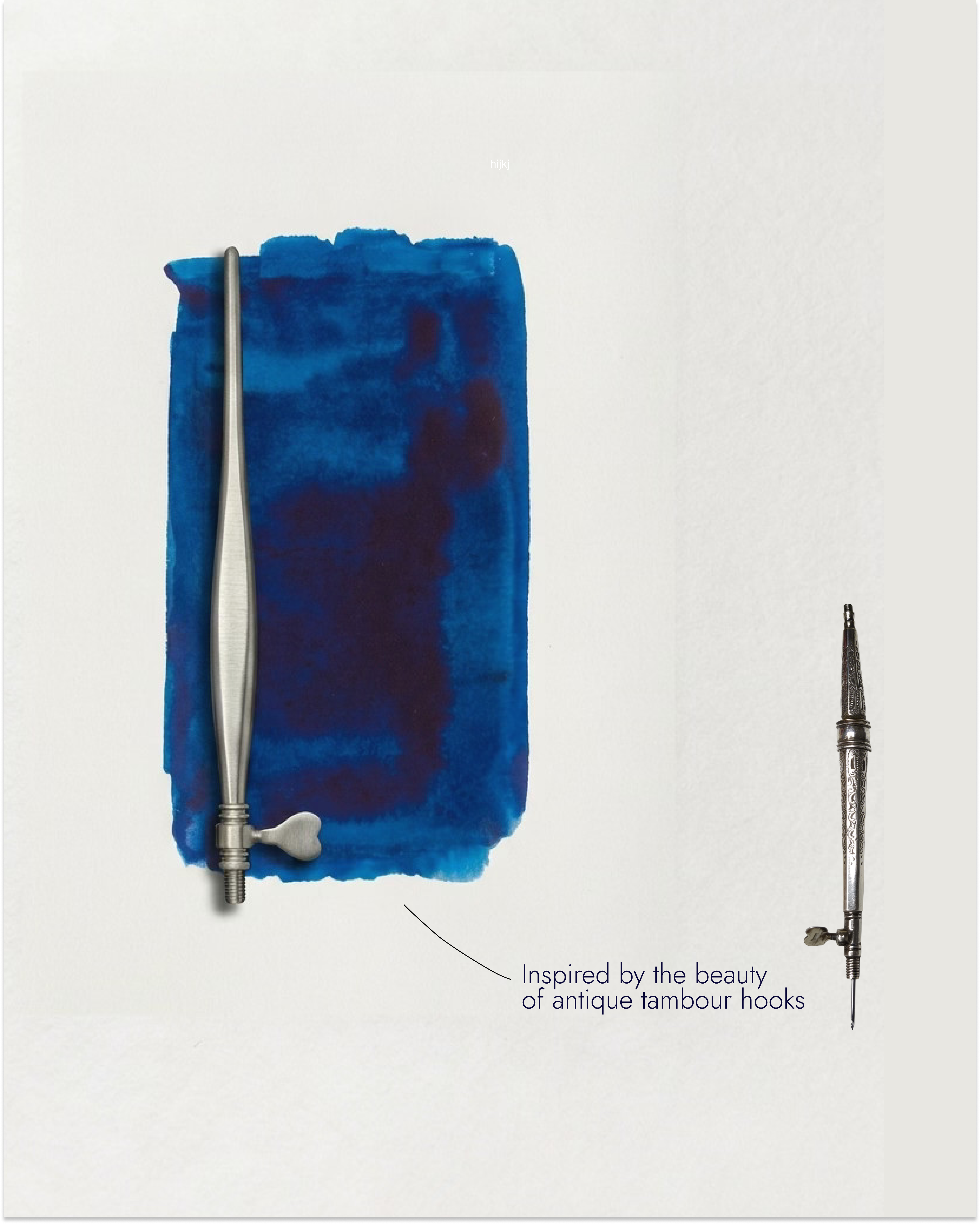 Atelier Brushed Lunéville Hook – Size 70 (Pre‑Order)