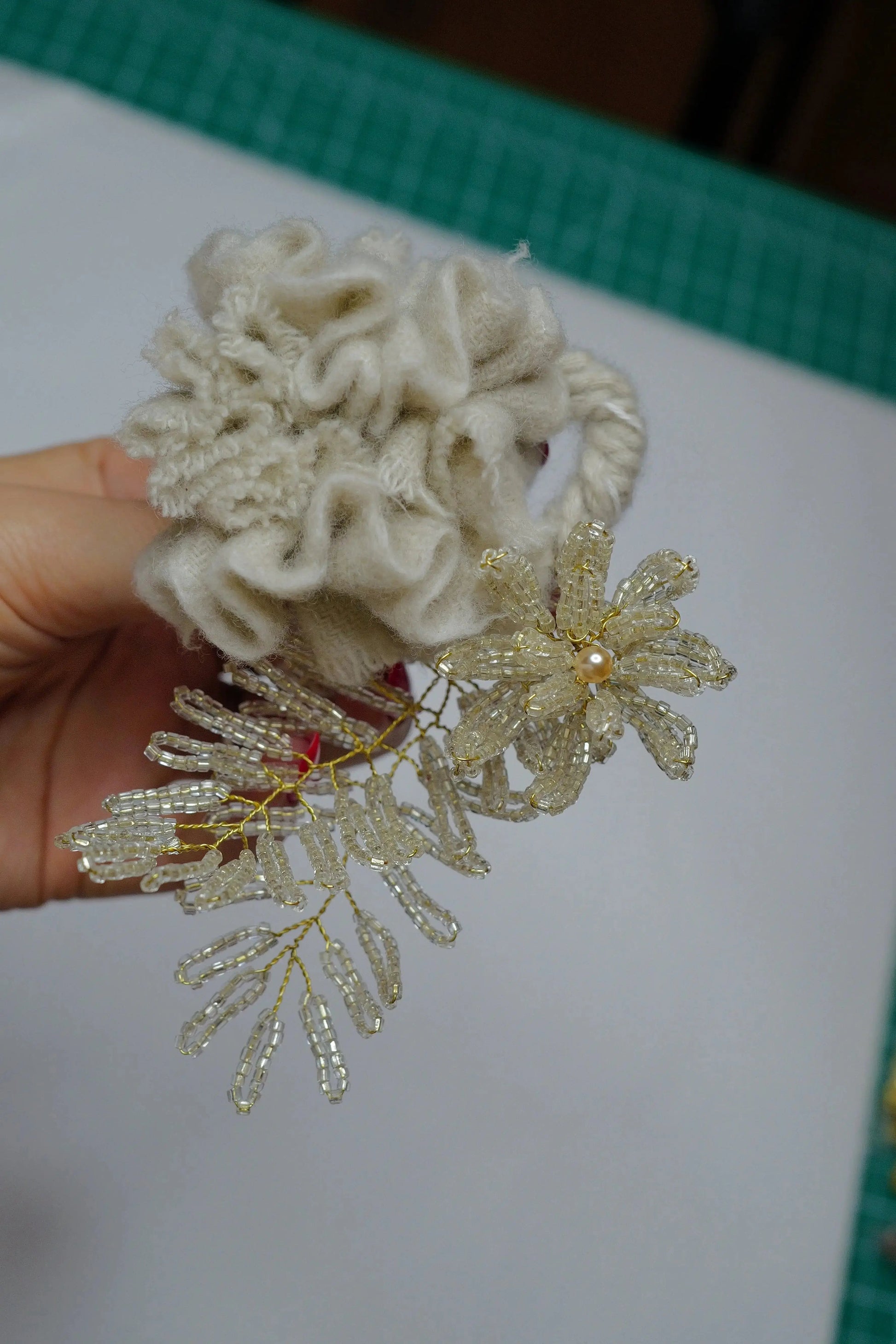 Brooch - Antique Beads