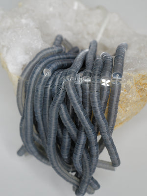 Metallic Silver French Sequins 4mm