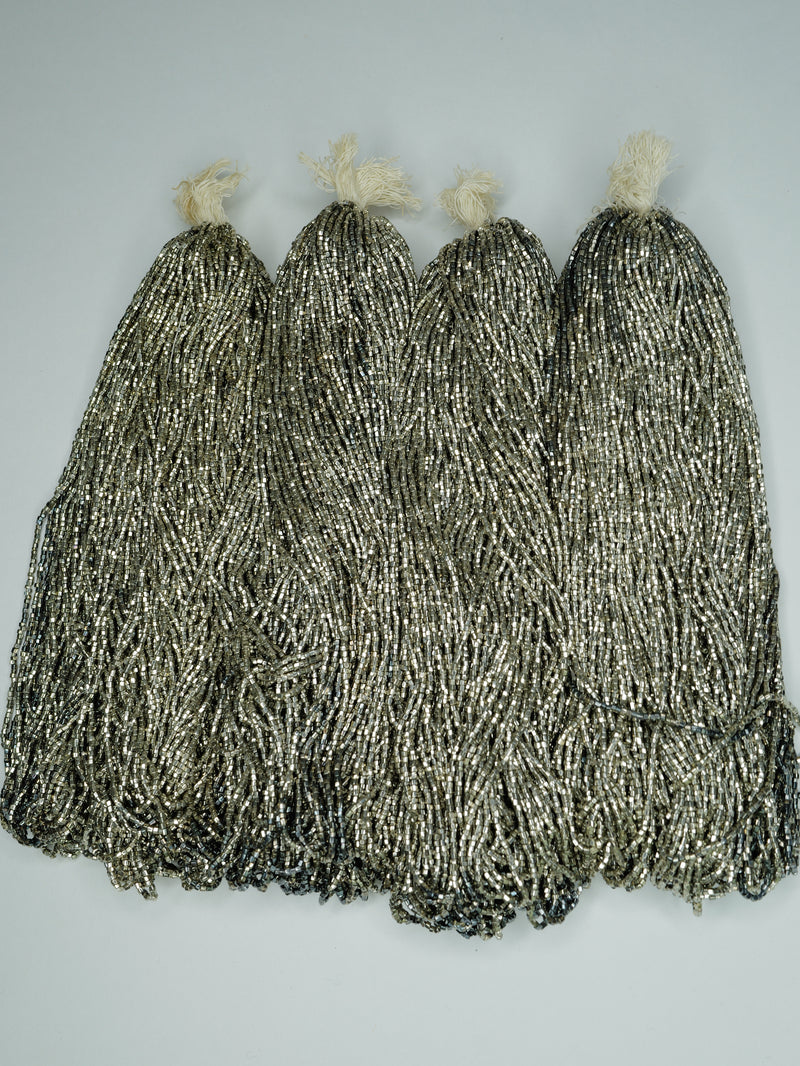 Silver Steel Antique Beads