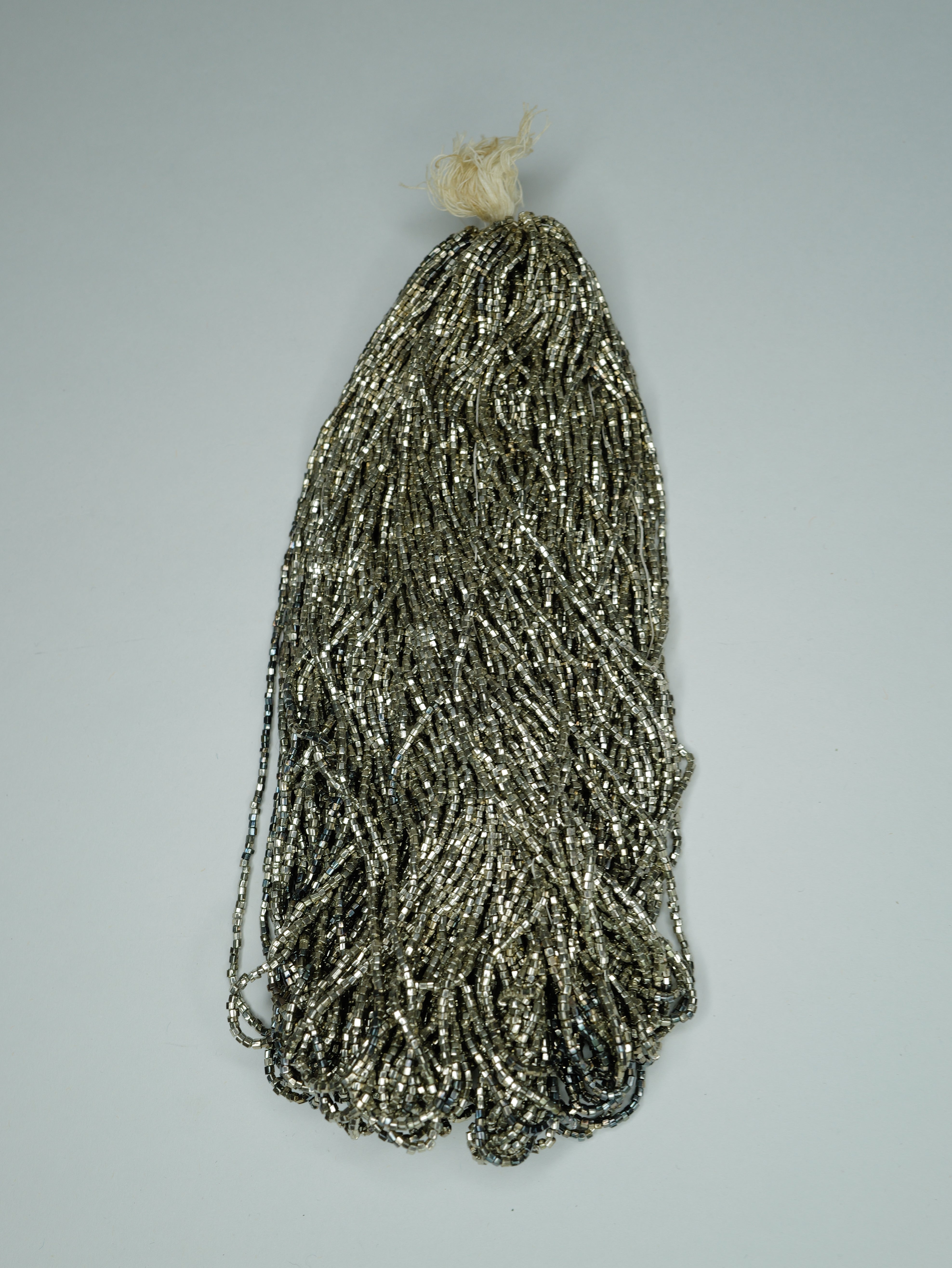 Silver Steel Antique Beads