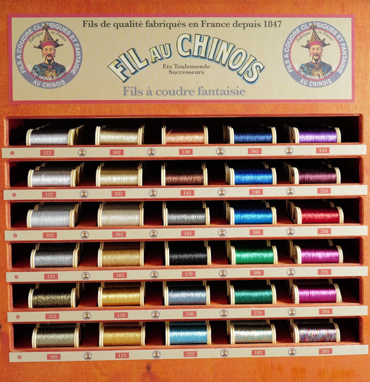 Metallised Thread - All Colours