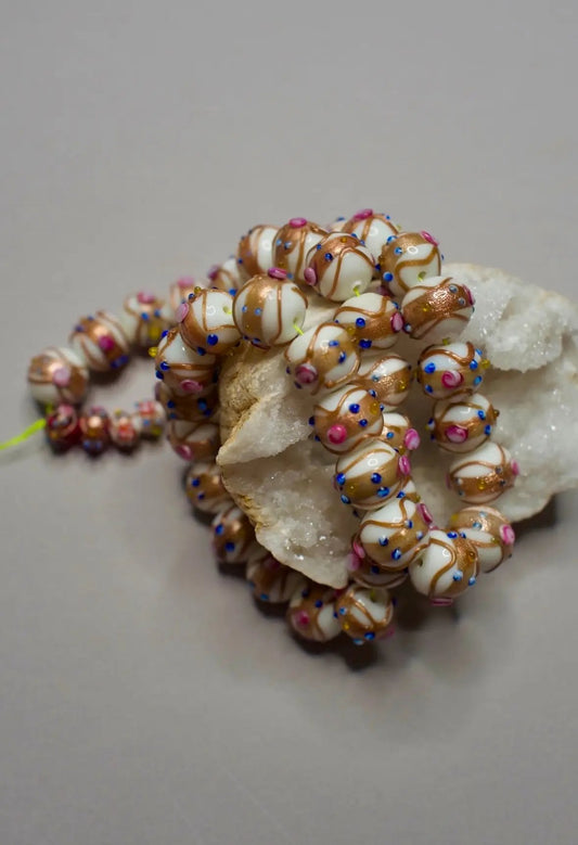 Vintage Venetian Murano Glass Beads