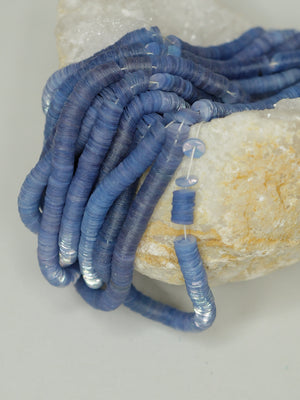 5mm Sky Blue Iris Cuvettes - Norman Hartnell Archive