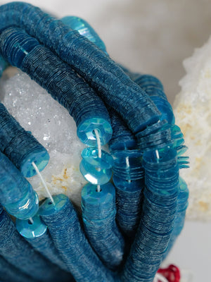 5mm Turquoise Cuvettes - Norman Hartnell Archive