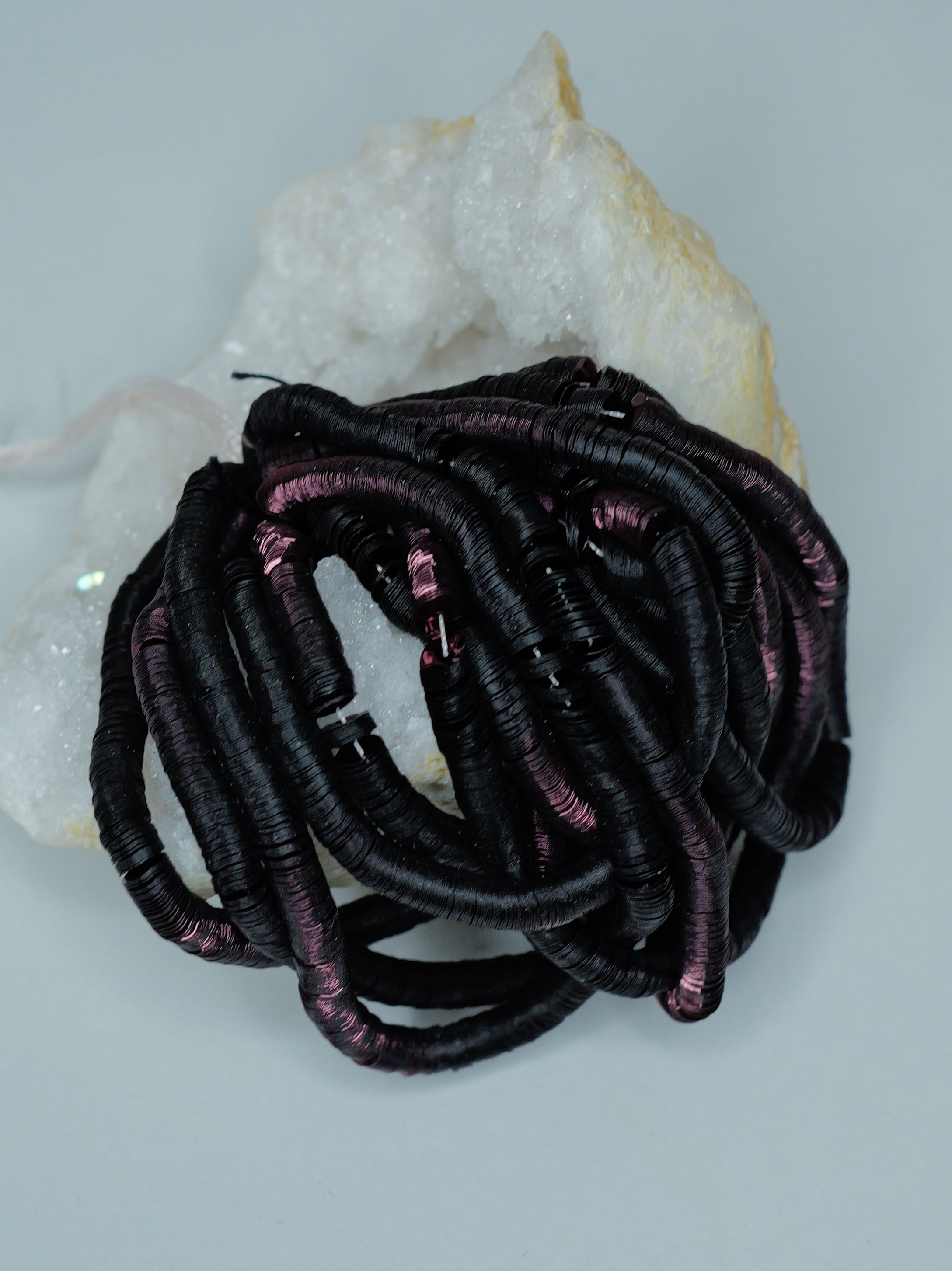 5mm Metallic Aubergine Cuvettes