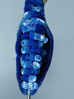 6mm Sapphire Iris Sequins - Norman Hartnell Archive