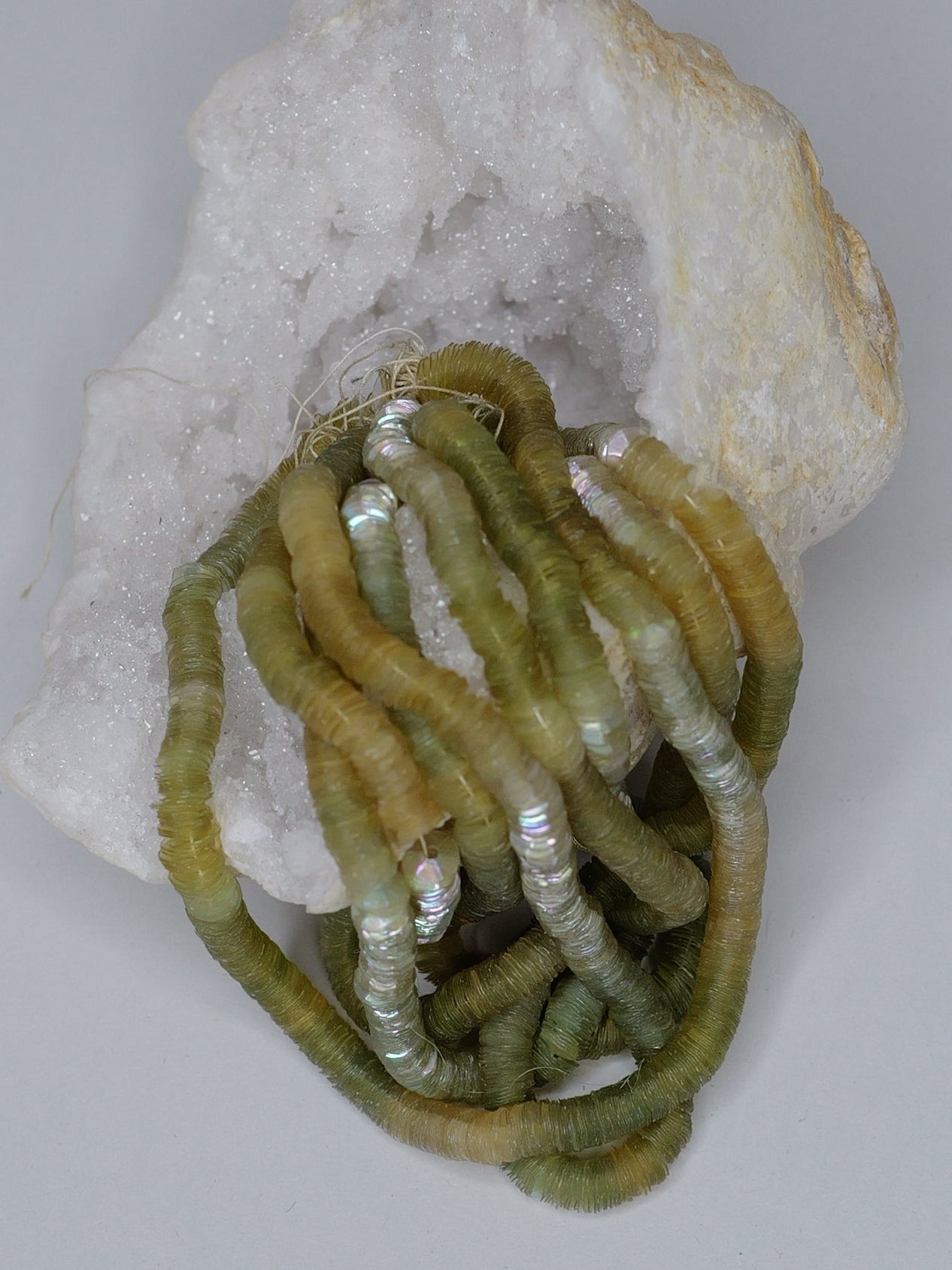 5mm Green Iris Cuvettes - Norman Hartnell Archive