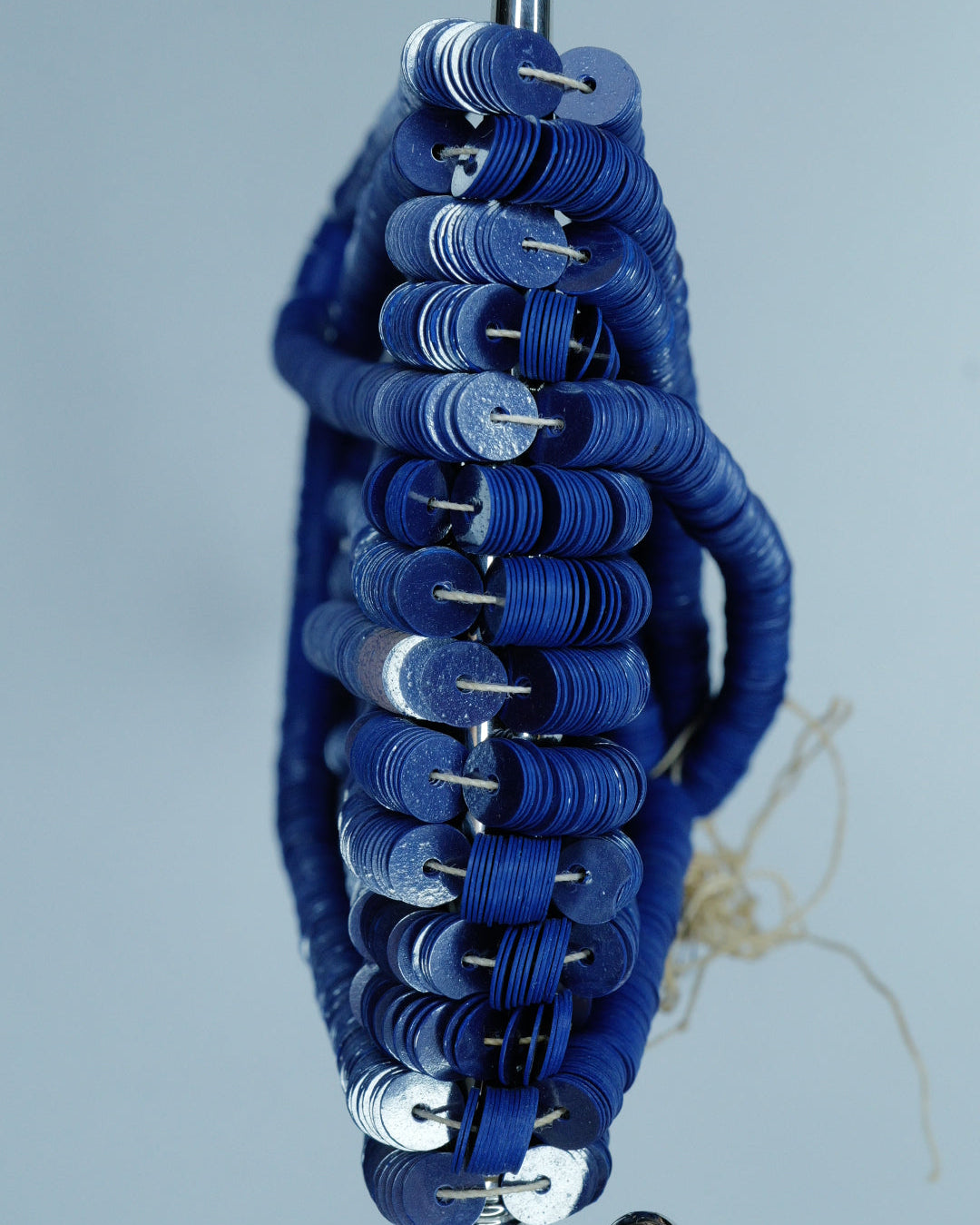 5mm Cobalt Blue Sequins - Norman Hartnell Archive