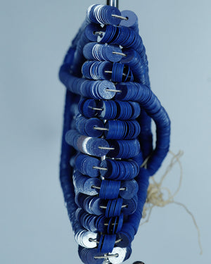 5mm Cobalt Blue Sequins - Norman Hartnell Archive