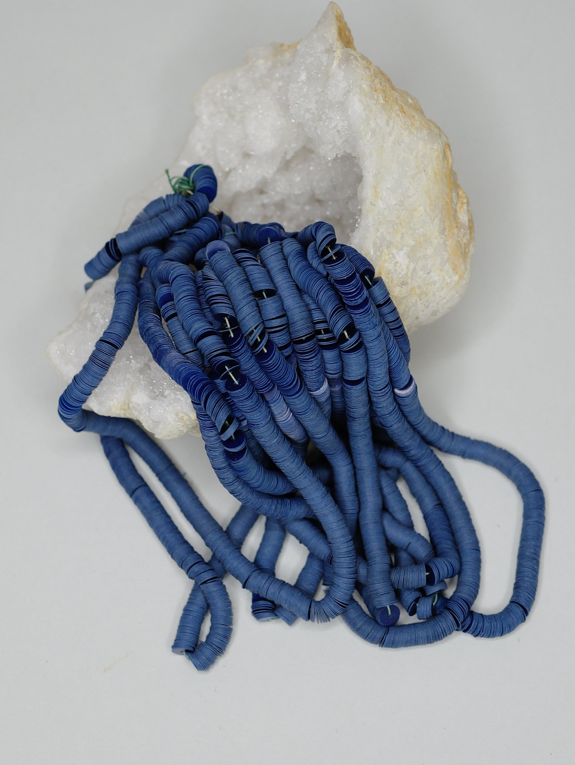 5mm Denim Blue Sequins - Norman Hartnell Archive