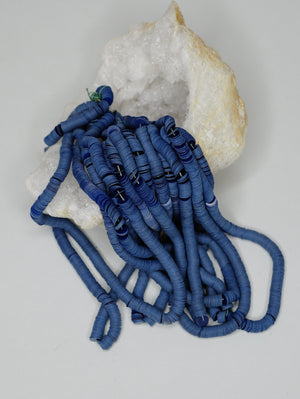 5mm Denim Blue Sequins - Norman Hartnell Archive