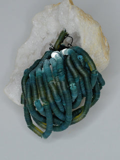 5mm Aqua Blue Sequins - Norman Hartnell Archive