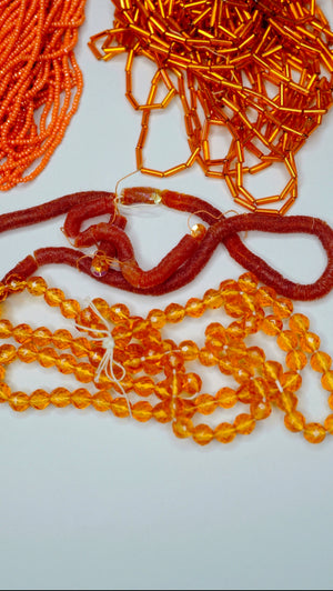 Orange Set - Norman Hartnell Archive