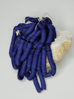 8mm Midnight Blue Sequins - Norman Hartnell Archive